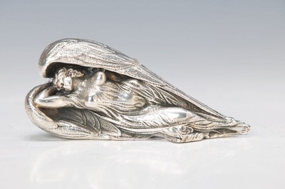 Ernst Fuchs, 1930-2015, Schutzengel, Bronze, signiert, num. 347, L. ca. 10cm