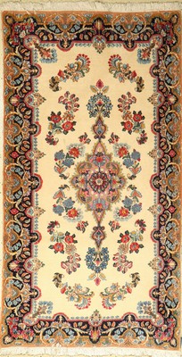 Kirman, Persien, ca. 50 Jahre, Wolle auf Baumwolle, ca. 190 x 103 cm, EHZ: 2