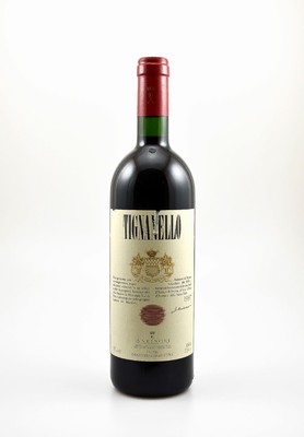 3 Flaschen 1997 Marchesi Antinori Tignanello , Toscana, IGT, je ca. 75 cl, 13,5 % Vol., Füllstände: 2x into neck & 1x upper mid shoulder, Etiketten ...