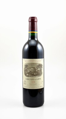 1 Flasche 1995 Carruades de Lafite, Pauillac, 2. Wein von Chateau Lafite Rothschild, ca. 75 cl, 13 % Vol., Füllstand: into neck, sehr guter ...