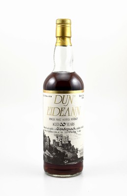 1 Flasche 1970 Dun Eideann Single Malt Scotch Whisky, distilled at Glendronach Distillery, ca. 75 cl, 56 % Vol., 20 Years Old, im Jahr 1990 ...