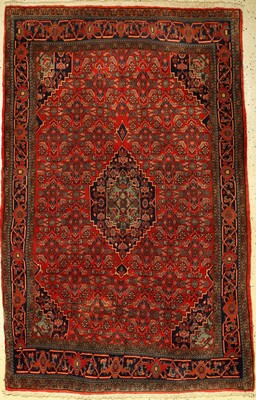 Bidjar alt, Persien, ca. 60 Jahre, Korkwolle, ca. 186 x 122 cm, EHZ: 2