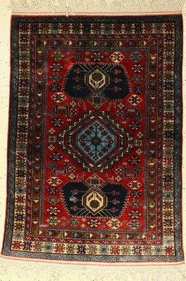 Gouchan Seide, Persien, ca. 30 Jahre, reineNaturseide, ca. 140 x 90 cm, EHZ: 2-3