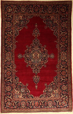 Keschan alt, Persien, ca. 50 Jahre, Wolle auf Baumwolle, ca. 207 x 135 cm, EHZ: 3