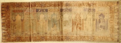 Kaisery Seide, Türkei, um 1940, reine Naturseide, ca. 286 x 101 cm, EHZ: 2