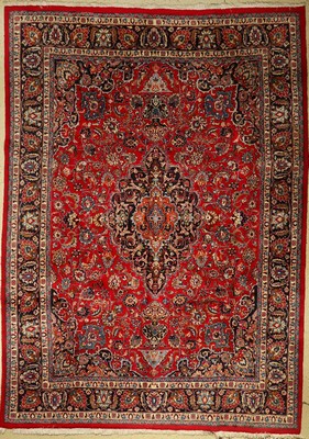 Kashmar alt, Persien, ca. 50 Jahre, Wolle auf Baumwolle, ca. 406 x 290 cm, EHZ: 2