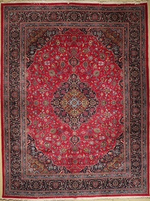 Kashmar alt, Persien, ca. 50 Jahre, Wolle auf Baumwolle, ca. 394 x 297 cm, EHZ: 2