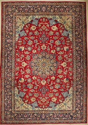 Nadjafabad alt, Persien, ca. 50 Jahre, Wolle auf Baumwolle, ca. 407 x 289 cm, EHZ: 2-3