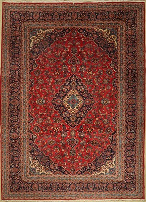 Keschan alt, Persien, ca. 50 Jahre, Wolle auf Baumwolle, ca. 405 x 295 cm, EHZ: 2