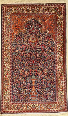Giasabad fein, Persien, ca. 40 Jahre, Korkwolle, ca. 211 x 126 cm, EHZ: 2