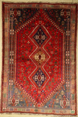 Gashgai, Persien, ca. 50 Jahre, Wolle auf Wolle, ca. 252 x 172 cm, EHZ: 2