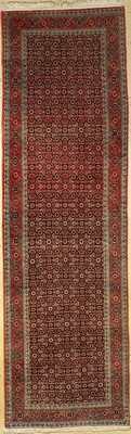 Bidjar, Persien, ca. 40 Jahre, Wolle auf Baumwolle, ca. 297 x 90 cm, EHZ: 2