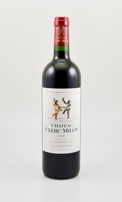 1 Flasche 2006 Chateau Clerc Milon, Pauillac, Grand Cru Classe, ca. 75 cl, 13 % Vol., Füllstand: ca. into neck, guter Erhaltungszustand, ...