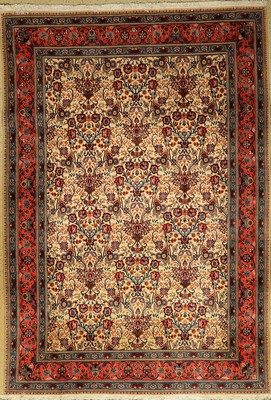 Mud fein, Persien, ca. 40 Jahre, Wolle auf Baumwolle, ca. 288 x 197 cm, EHZ: 2