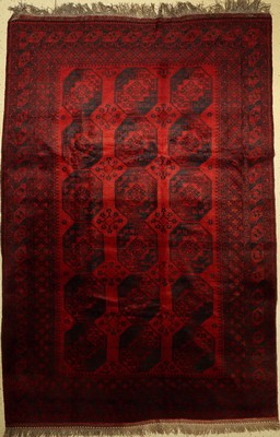 Afghan Ersari alt, Afghanistan, ca. 70 Jahre, Wolle auf Wolle, ca. 362 x 242 cm, EHZ:2
