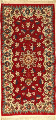 Keschan alt, Persien, ca. 50 Jahre, Wolle auf Baumwolle, ca. 135 x 68 cm, EHZ: 2