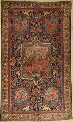 Täbriz alt, Persien, um 1940, Wolle auf Baumwolle, ca. 274 x 163 cm, EHZ: 3-4
