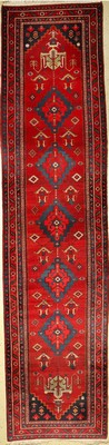 Nordwest Läufer, Persien, ca. 60 Jahre, Wolle auf Baumwolle, ca. 466 x 112 cm, EHZ: 2