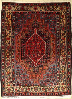 Senneh alt, Persien, ca. 50 Jahre, Wolle auf Baumwolle, ca. 156 x 115 cm, EHZ: 2