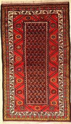 Feiner Kordi alt, Persien, um 1940, Wolle auf Wolle, ca. 146 x 84 cm, EHZ: 2-3