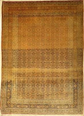 Feiner Täbriz antik, Persien, um 1900, Wolle auf Baumwolle, ca. 188 x 133 cm, EHZ: 3