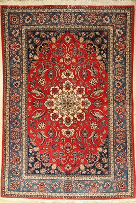 Nadjafabad alt, Persien, ca. 60 Jahre, Wolle auf Baumwolle, ca. 222 x 154 cm, EHZ: 2