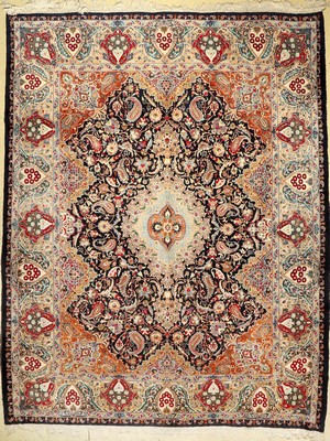 Kaschmar, Persien, ca. 50 Jahre, Wolle auf Baumwolle, ca. 383 x 300 cm, EHZ: 2-3