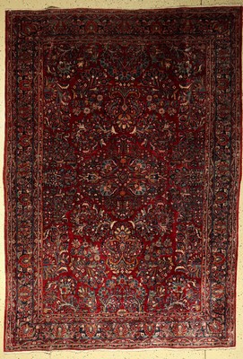 Sarogh, Persien, um 1940, Wolle auf Baumwolle, ca. 267 x 188 cm, EHZ: 2-3