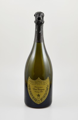 1 Flasche 1999 Dom Perignon Champagne, Brut, ca. 75 cl, 12,5 % Vol., Abstand zwischen Flaschenboden und Champagner: ca. 1 cm, sehr guter ...