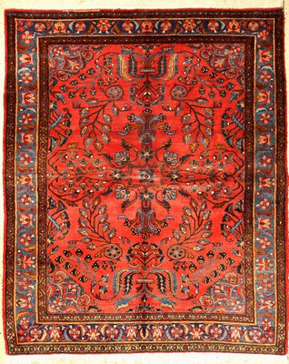 Lilain Us Re Import, Persien, um 1920, Wolle auf Baumwolle, ca. 200 x 162 cm, EHZ: 2-3