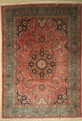 Täbriz fein, Persien, ca. 50 Jahre, Korkwolle, ca. 292 x 204 cm, EHZ: 2