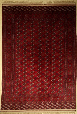 Buchara, Rußland, ca. 50 Jahre, Wolle auf Wolle, ca. 346 x 240 cm, EHZ: 2-3