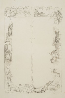 Max Slevogt, 1868-1932, 4 Grafiken: 4 Lithographien auf sehr dünnem Papier, alle handsigniert, eines knitterfaltig, Blattgr. je ca. 47x36cm, ...