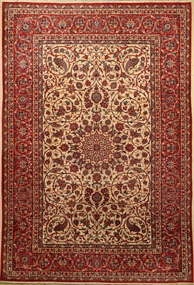 Nadjafabad, Persien, ca. 50 Jahre, Wolle auf Baumwolle, ca. 327 x 223 cm, EHZ: 3