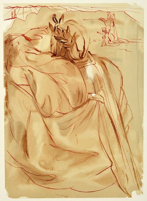 Salvador Dali, 1904-1989, Konvolut aus 3 Farbholzschnitten, je unter PP, Drucker/Verlag: Les Heures Claires, Paris 1960 , je gesamt ca. 50x40 cm