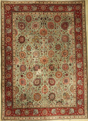 Täbriz fein, Persien, um 1950, Wolle auf Baumwolle, ca. 402 x 292 cm, EHZ: 2