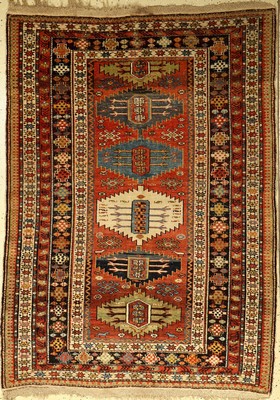 Baku antik, Kaukasus, um 1910, Wolle auf Wolle, ca. 177 x 130 cm, EHZ: 3.