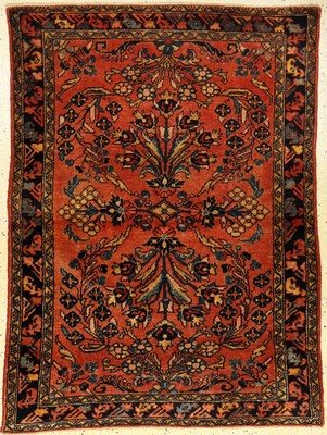 Lilian (Us Re-Import) alt, Persien, um 1930, Korkwolle, ca. 141 x 107 cm, EHZ: 3