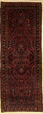 Sarogh (Us Re-Import) alt, Persien, um 1930, Wolle auf Baumwolle, ca. 200 x 78 cm, EHZ: 3