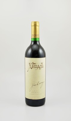 1 Flasche 1994 Jim Barry The Armagh Shiraz, Clare Valley, Australia, ca. 75 cl, 14 % Vol., Füllstand: ca. into neck, Etikett min. beschmutzt, ...