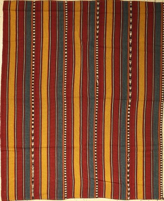 Djajim, Uzbekistan, um 1920, Wolle auf Wolle, ca. 187 x 154 cm, EHZ: 2