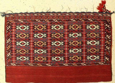 Yomud Tschowal antik, Turkmenistan, um 1890, Wolle auf Wolle, ca. 113 x 77 cm, EHZ: 2