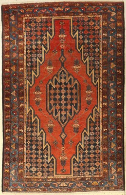 Mazlaghan, Persien, ca. 60 Jahre, Wolle aufBaumwolle, ca. 200 x 128 cm, EHZ: 4