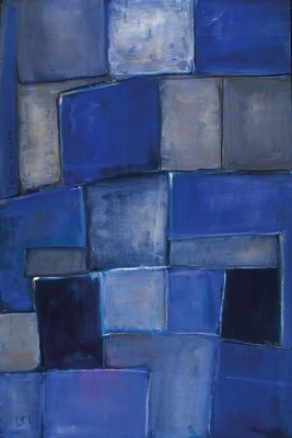 Lucien Sotto, zeitgenössischer Belgischer Künstler, links unten sign., Öl/Lwd, Rahmen, gesamt ca. 97x67 cm