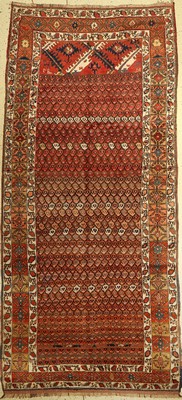 Kordi alt, Persien, um 1930, Wolle auf Wolle, ca. 325 x 154 cm, EHZ: 2