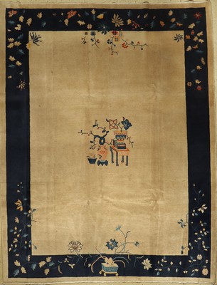 Peking alt, China, um 1920, Wolle auf Baumwolle, ca. 351 x 272 cm, EHZ: 3