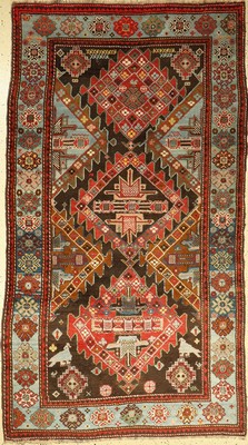 Karabagh antik, Kaukasus, um 1900, Wolle auf Wolle, ca. 225 x 125 cm, EHZ: 3