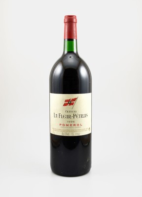 1 Magnumflasche 1996 Chateau La Fleur- Petrus, Pomerol, ca. 150 cl, 13 % Vol., Füllstand: ca. into neck, guter Erhaltungszustand, unverkostet, ...