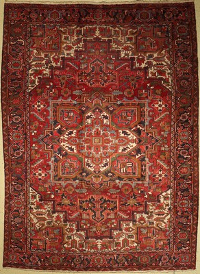 Heriz alt, Persien, um 1940/1950, Wolle aufBaumwolle, ca. 360 x 263 cm, EHZ: 3