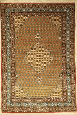 Ghom alt, Persien, ca. 50 Jahre, Wolle auf Baumwolle, ca. 215 x 145 cm, EHZ: 2
